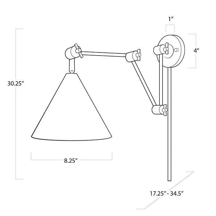 Zig-Zag Task Sconce 商品