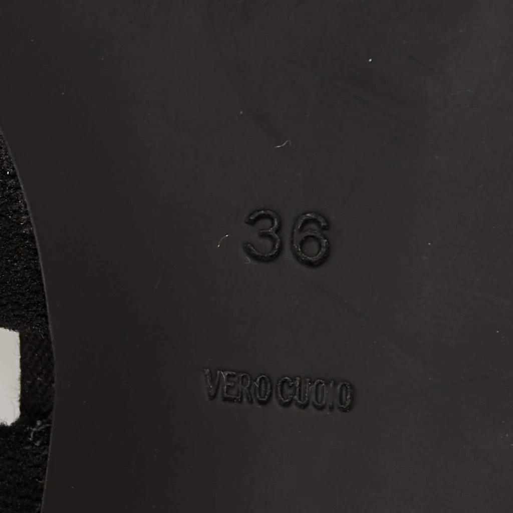 Alexander Wang Black Canvas Ankle Wrap Sandals Size 36 商品