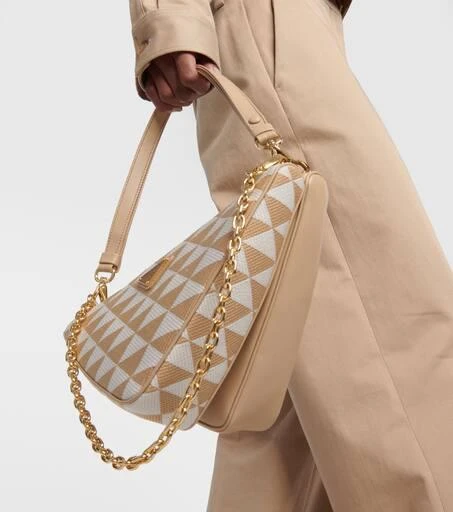 商品Prada|Symbole皮革迷你包袋,价格¥34887,第2张图片详细描述