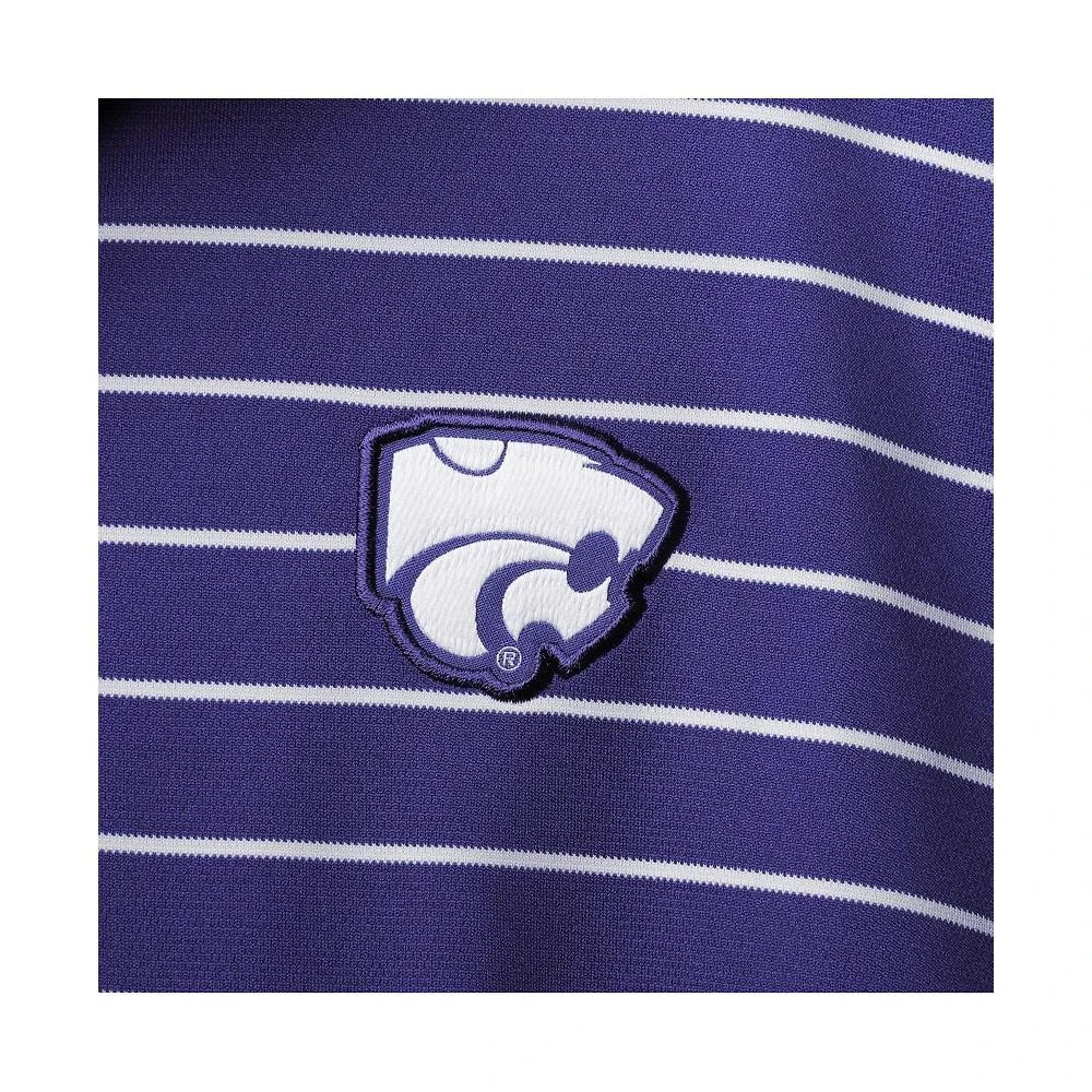 商品NIKE|Men's Purple Kansas State Wildcats Victory Stripe Performance Polo Shirt,价格¥496,第4张图片详细描述