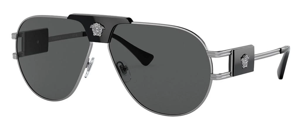 商品Versace|Versace 0VE2252 100187 Aviator Sunglasses,价格¥2545,第2张图片详细描述