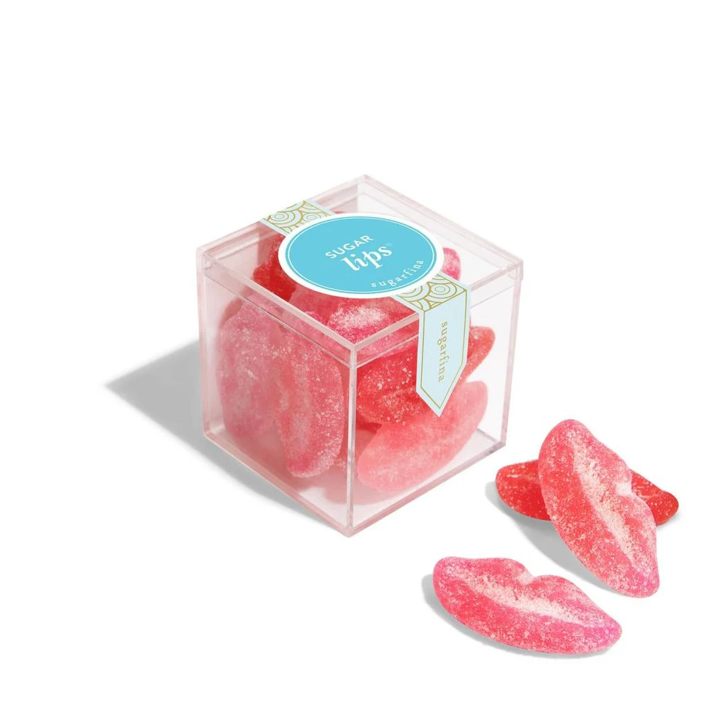 商品Sugarfina|Sugar Lips  Small Cube 4pc Kit,价格¥272,第2张图片详细描述