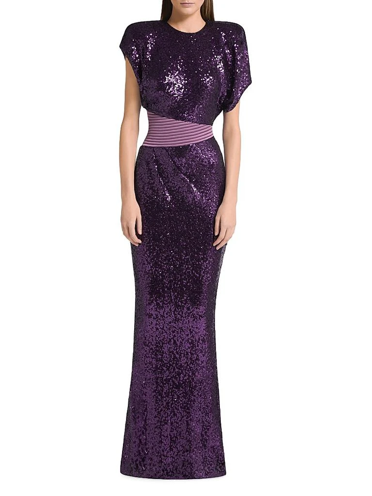 商品Zhivago|Prefall 24 Bond Sequin Gown,价格¥2212,第2张图片详细描述