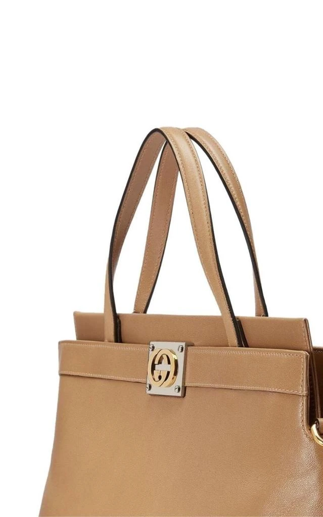 商品Gucci|Medium Leather Tote Bag,价格¥13871,第3张图片详细描述