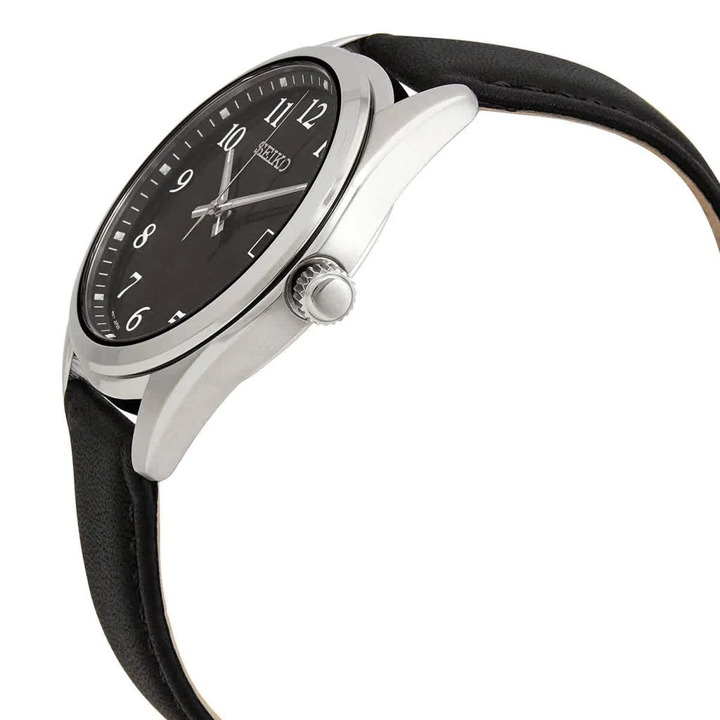 商品Seiko|Sapphire Quartz Black Dial Men's Watch SUR461P1,价格¥855,第2张图片详细描述