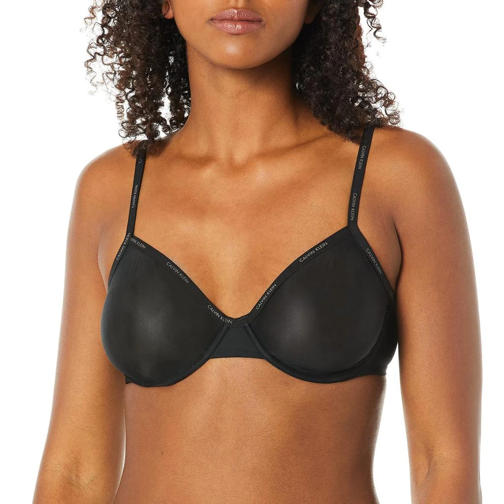 商品Calvin Klein|Sheer Marquisette Unlined Demi Bra,价格¥267,第1张图片详细描述