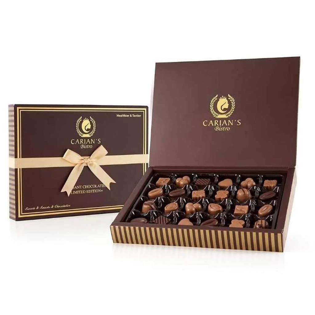 商品Carian'S Bistro Chocolates|Praline Truffles Signature Chocolate Gift Box,价格¥229,第5张图片详细描述