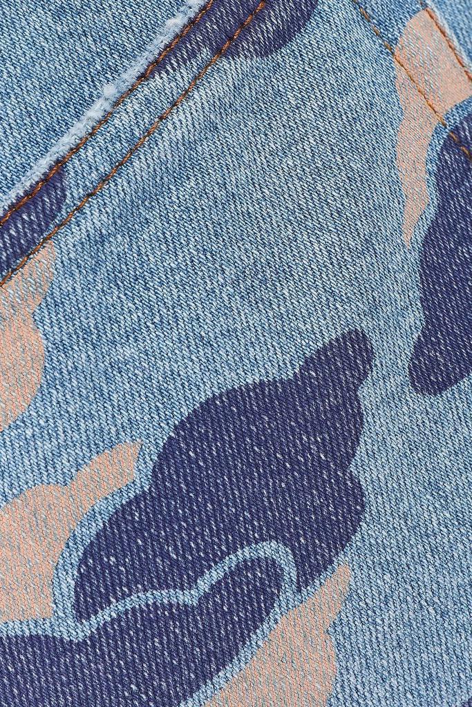 商品Acne Studios|South printed mid-rise straight-leg jeans,价格¥816,第6张图片详细描述