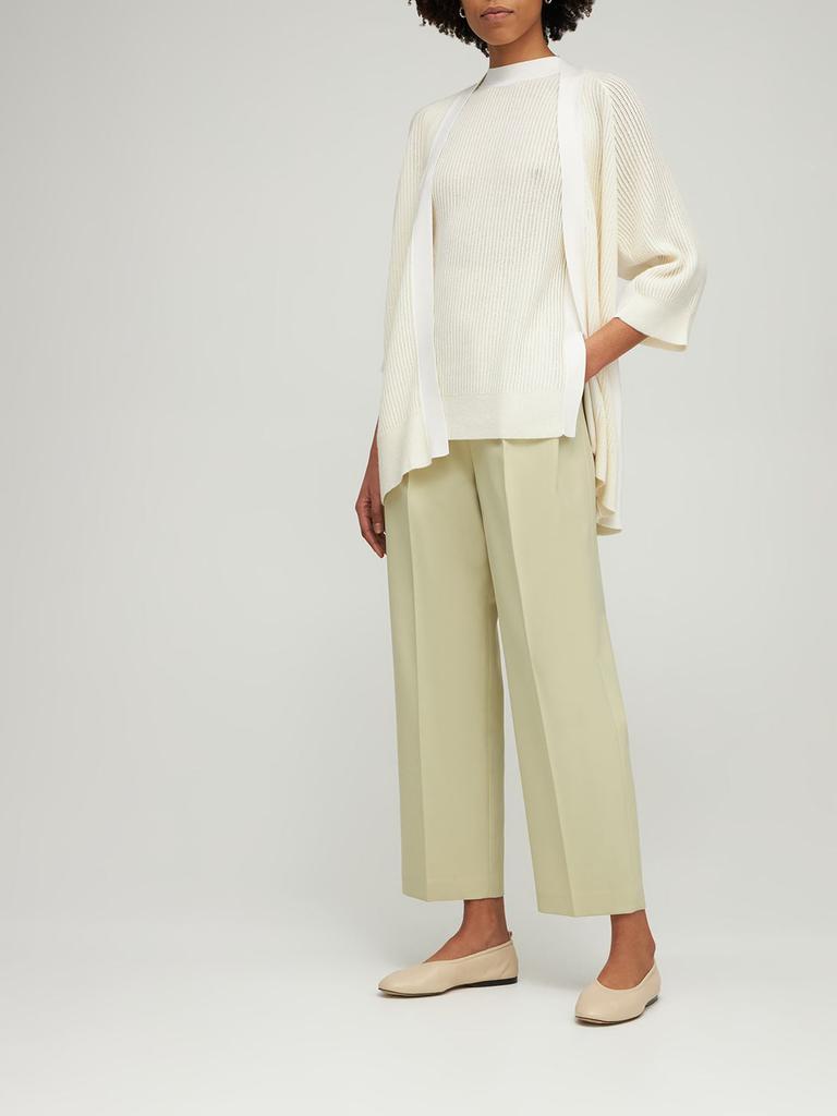 商品AGNONA|Sleeveless Cashmere Rib Knit Top,价格¥5134,第1张图片
