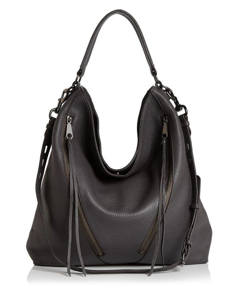 商品Rebecca Minkoff|Moto Leather Hobo,价格¥2431,第1张图片