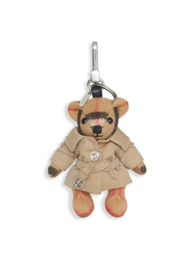 商品Burberry|Burberry - Thomas Bear Trench Cashmere Charm,价格¥1866,第1张图片