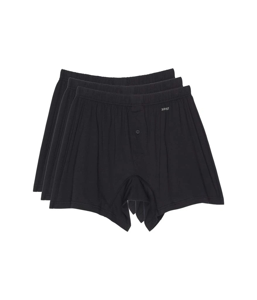 商品2(x)ist|3-Pack Pima Cotton Knit Boxer,价格¥358,第1张图片