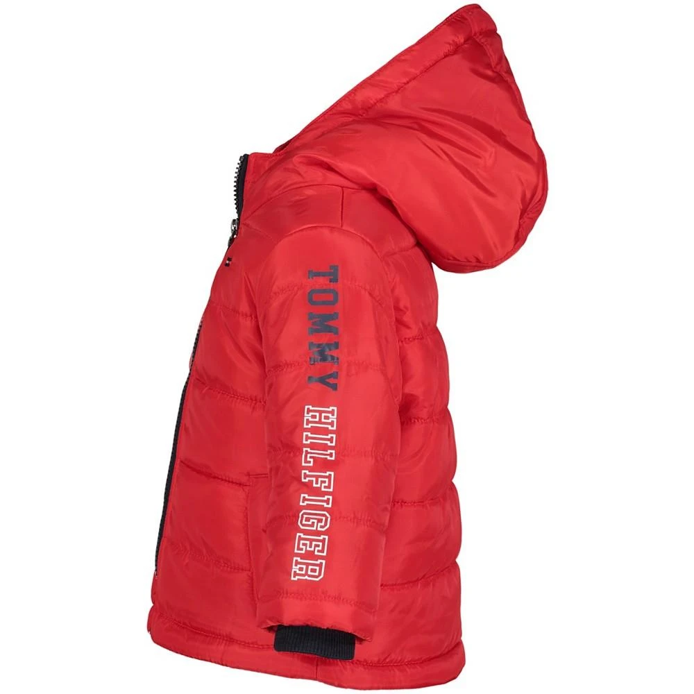 商品Tommy Hilfiger|Baby Boys Sleeve Logo Puffer Jacket,价格¥137,第3张图片详细描述