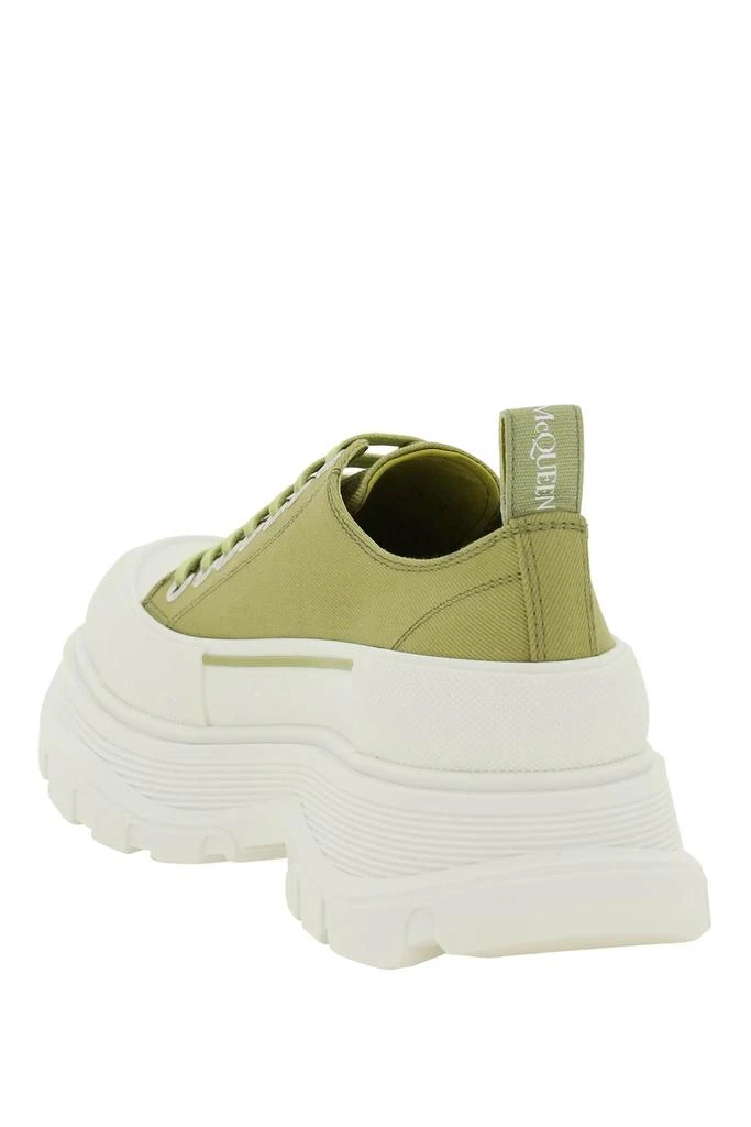 商品Alexander McQueen|Alexander Mcqueen Canvas Tread Slick Sneakers,价格¥3117,第3张图片详细描述