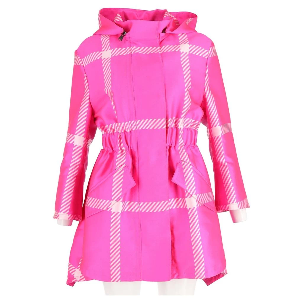 商品[二手商品] Fendi|Pop Tartan Raincoat with Hood in Pink Polyester,价格¥21655,第4张图片详细描述