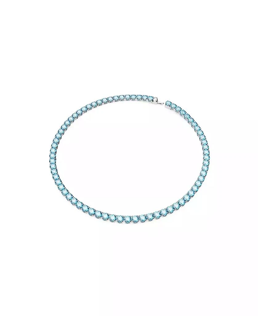 商品Swarovski|Crystal Round Cut Matrix Tennis Necklace,价格¥2513,第2张图片详细描述