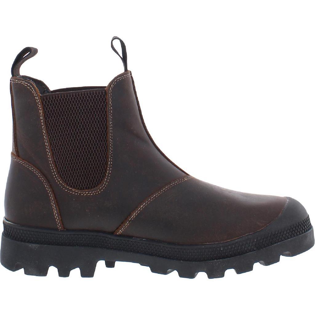 商品Steve Madden|Steve Madden Mens Contract Leather Laceless Chelsea Boots,价格¥361,第6张图片详细描述