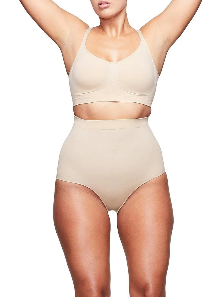 商品SKIMS|Seamless Sculpt Mid Waist Brief,价格¥255,第2张图片详细描述