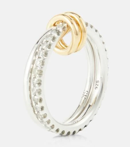 商品Spinelli Kilcollin|Marigold sterling silver and 18kt gold ring with diamonds,价格¥21199,第5张图片详细描述