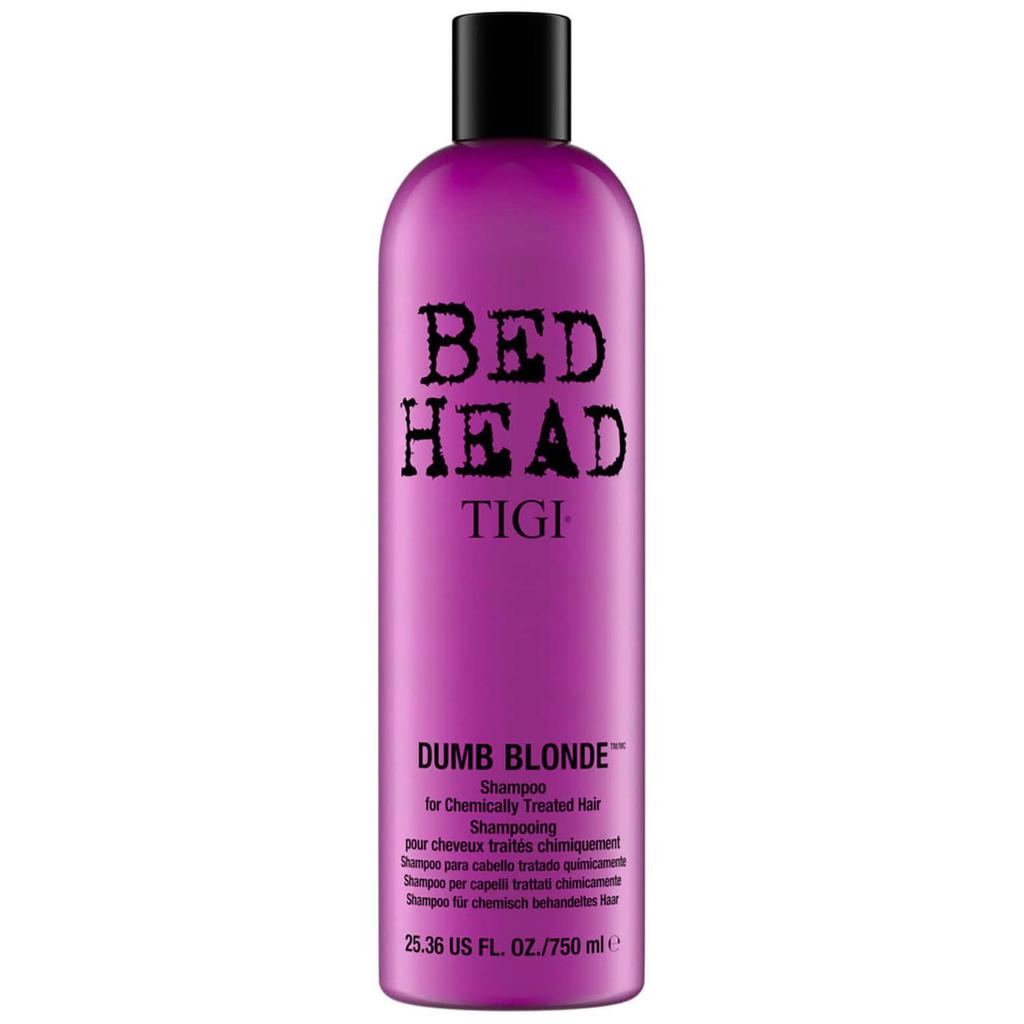 TIGI Bed Head Dumb Blonde Repair Shampoo and Reconstructor for Coloured Hair 2 x 750ml商品第2张图片规格展示