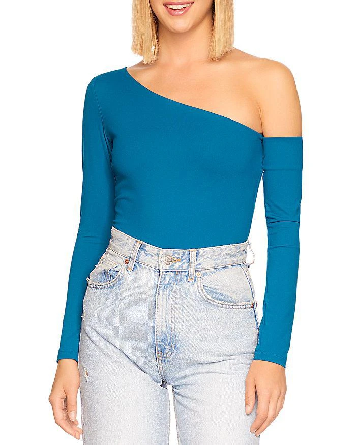 商品Susana Monaco|One Shoulder Long Sleeve Top,价格¥715,第1张图片