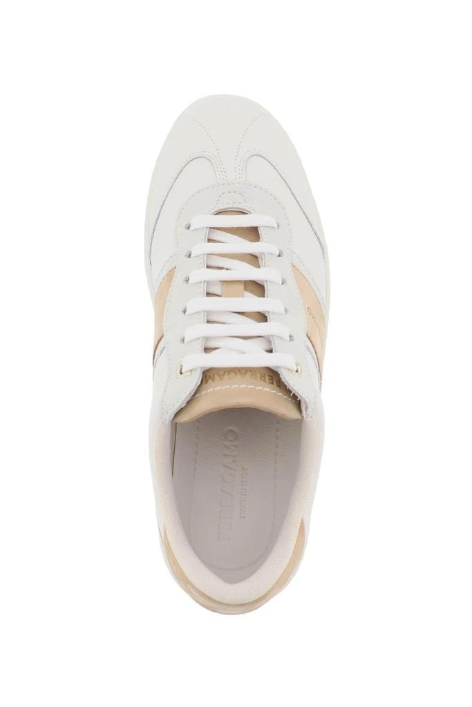 商品Salvatore Ferragamo|LEATHER SNEAKERS,价格¥2397,第3张图片详细描述