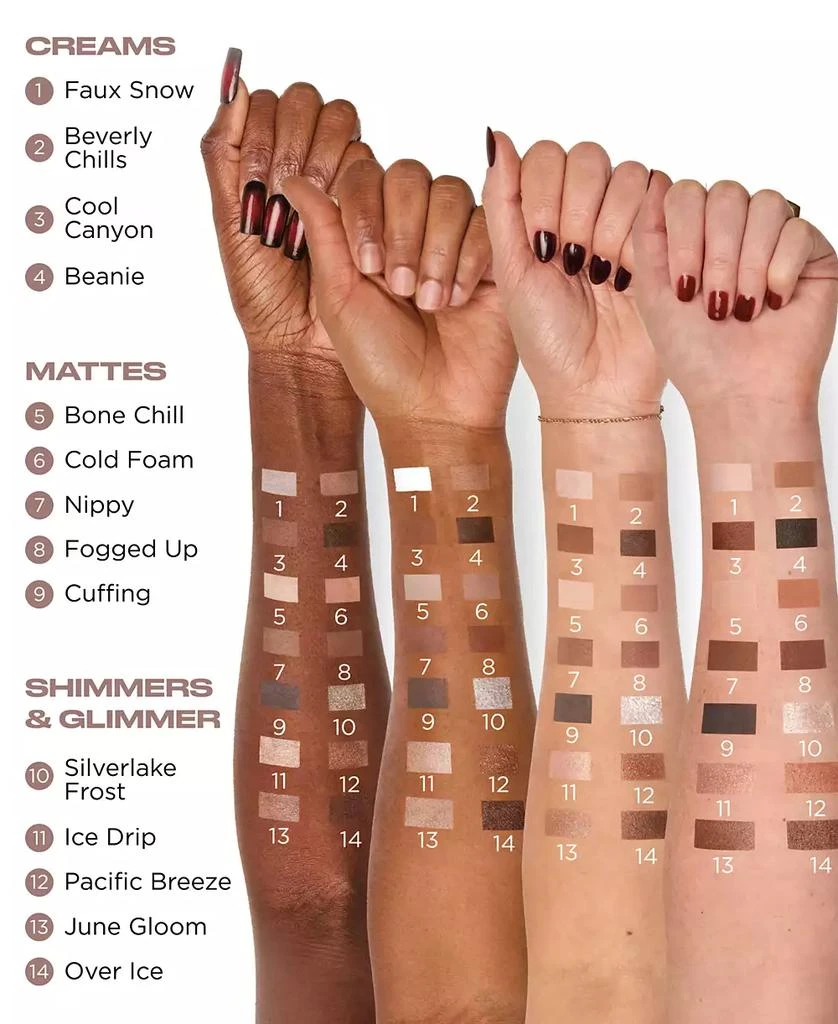 Cool-Toned Naked Shaped Eye & Face Palette 商品