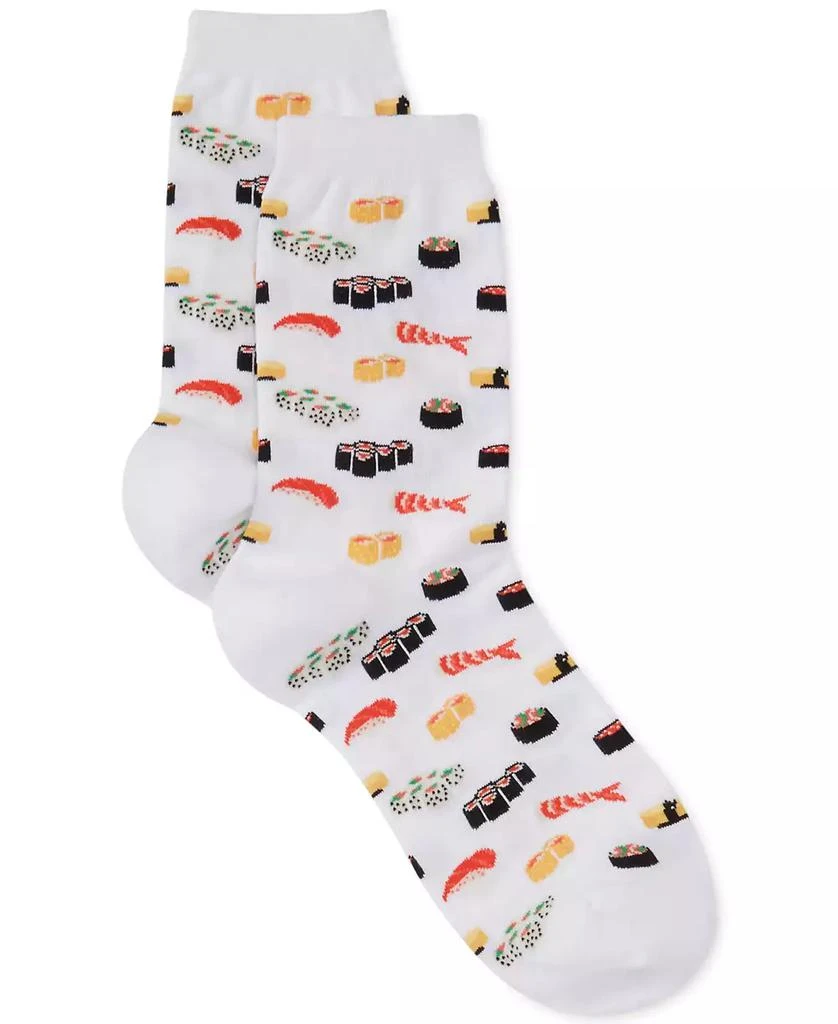 商品Hot Sox|寿司袜子Hot Sox Sushi Print Trouser Socks,价格¥68,第1张图片