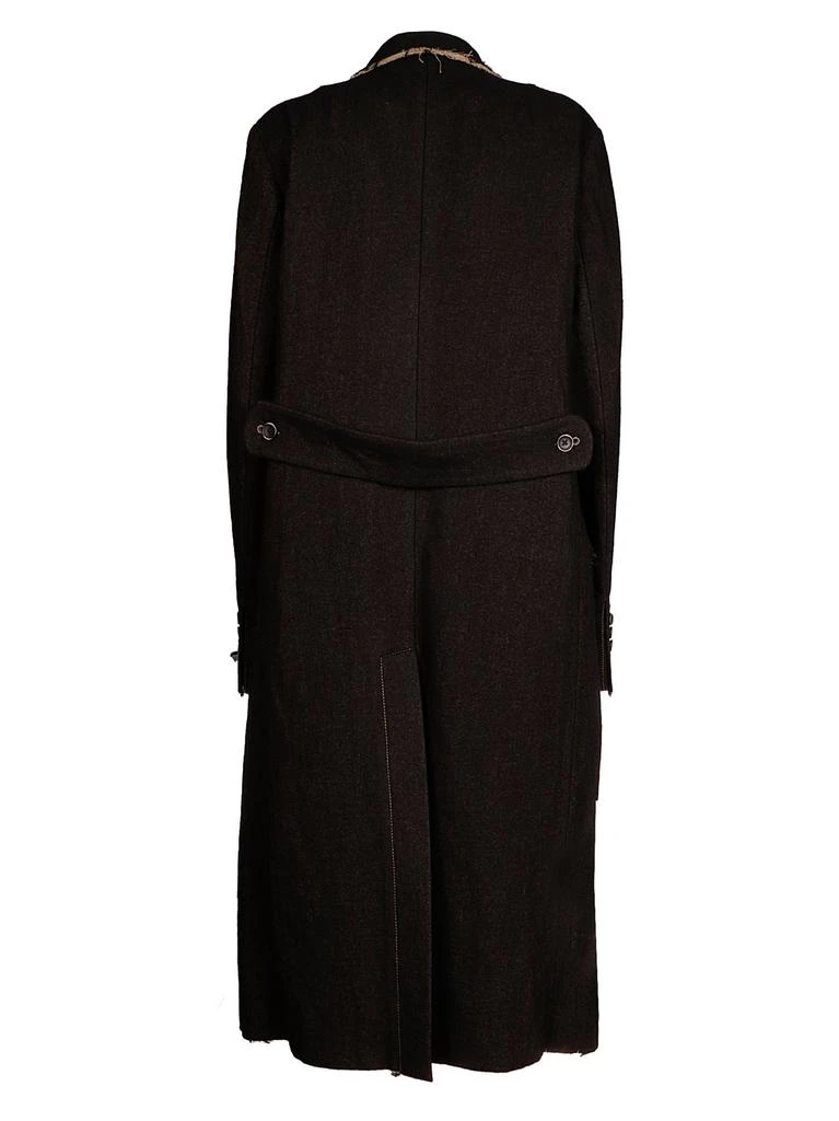 商品Uma Wang|Uma Wang Frayed-Hem Double Breasted Coat,价格¥12781,第2张图片详细描述