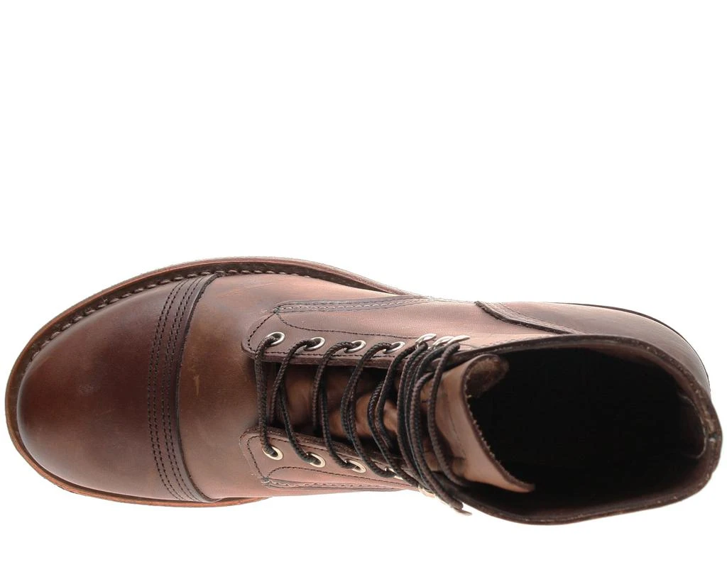 商品Red Wing|Heritage 8111 Iron Ranger 6-Inch Cap Toe Amber Men's Boots 08111,价格¥2738,第4张图片详细描述