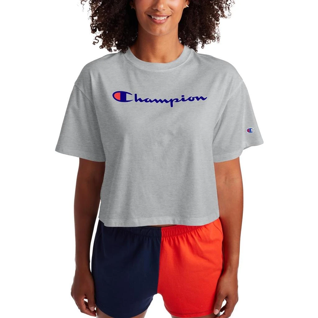 商品CHAMPION|Champion Womens Fitness Workout Crop Top,价格¥71,第3张图片详细描述