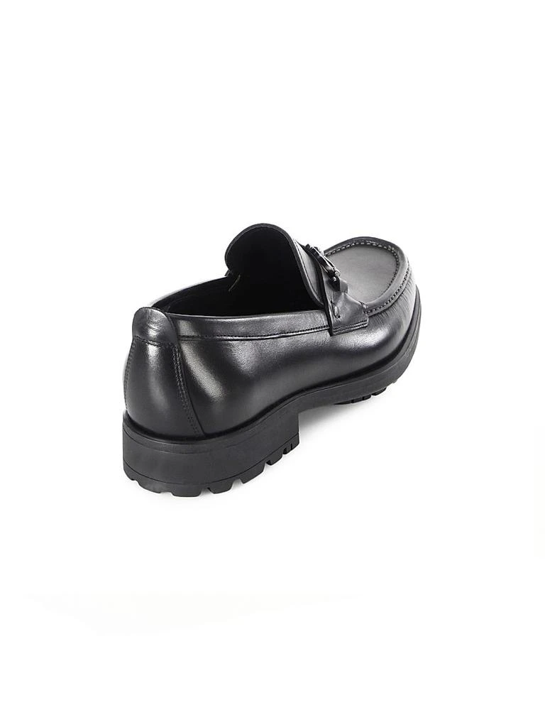 商品Salvatore Ferragamo|David Gancini Bit Leather Loafers,价格¥6767,第3张图片详细描述