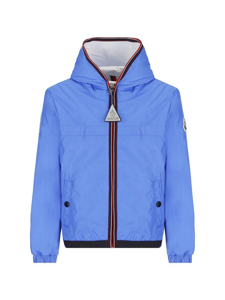 商品Moncler|Moncler Enfant Logo Patch Hooded Jacket,价格¥1212,第1张图片