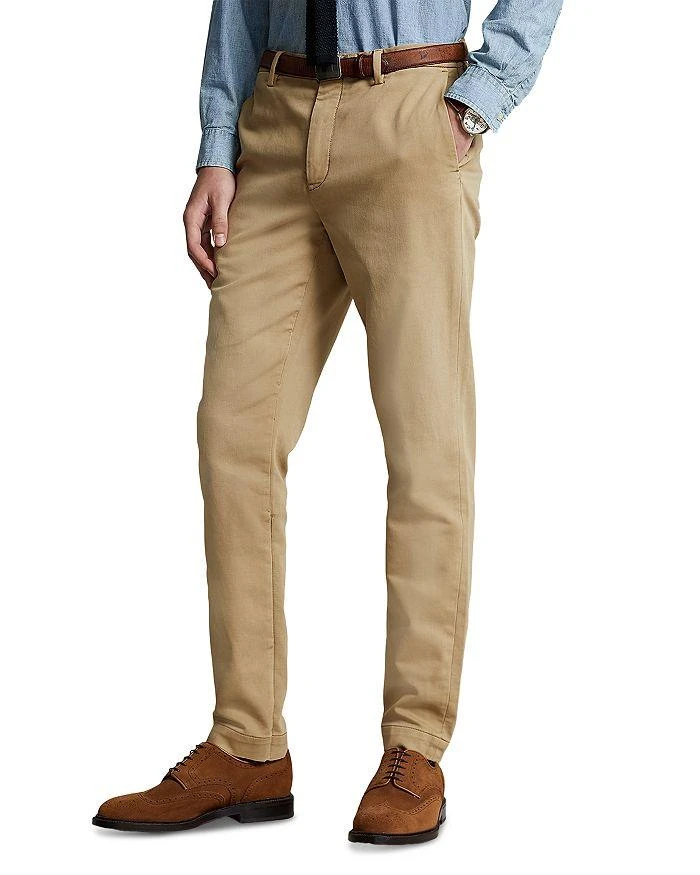 商品Ralph Lauren|Stretch Slim Fit Knitlike Chino Pants,价格¥1277,第1张图片