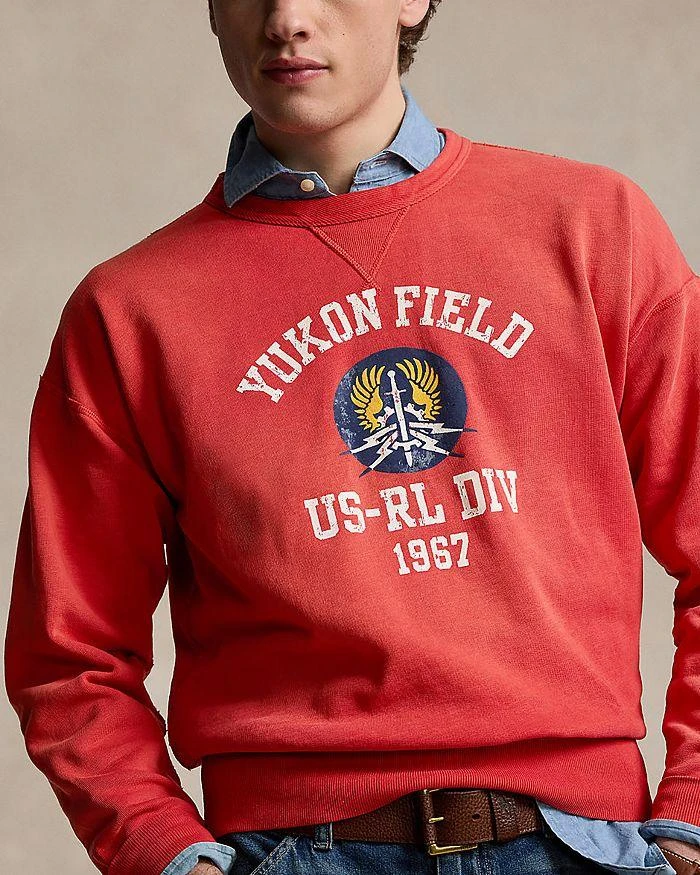 商品Ralph Lauren|Vintage Fit Fleece Graphic Sweatshirt,价格¥519,第5张图片详细描述