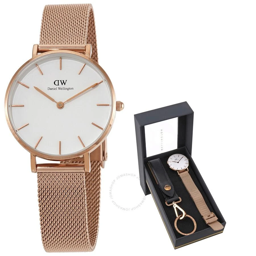 商品Daniel Wellington|Melrose Quartz White Dial Ladies Watch DW00300119,价格¥585,第1张图片