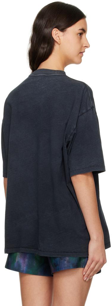 Gray Embroidered T-Shirt商品第3张图片规格展示