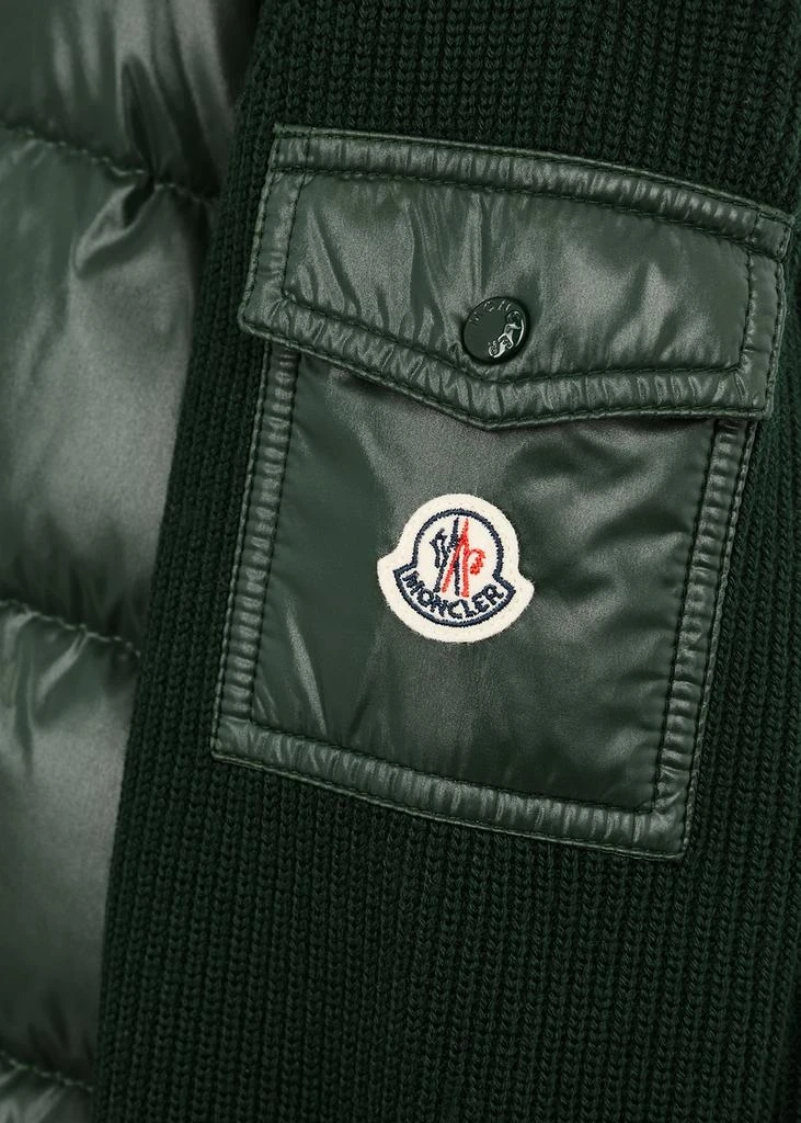 商品Moncler|Quilted shell and wool jacket,价格¥6649,第5张图片详细描述