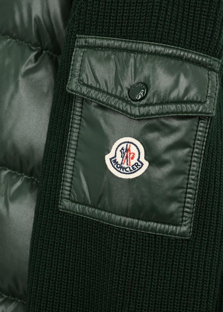 商品Moncler|Quilted shell and wool jacket,价格¥5950,第7张图片详细描述