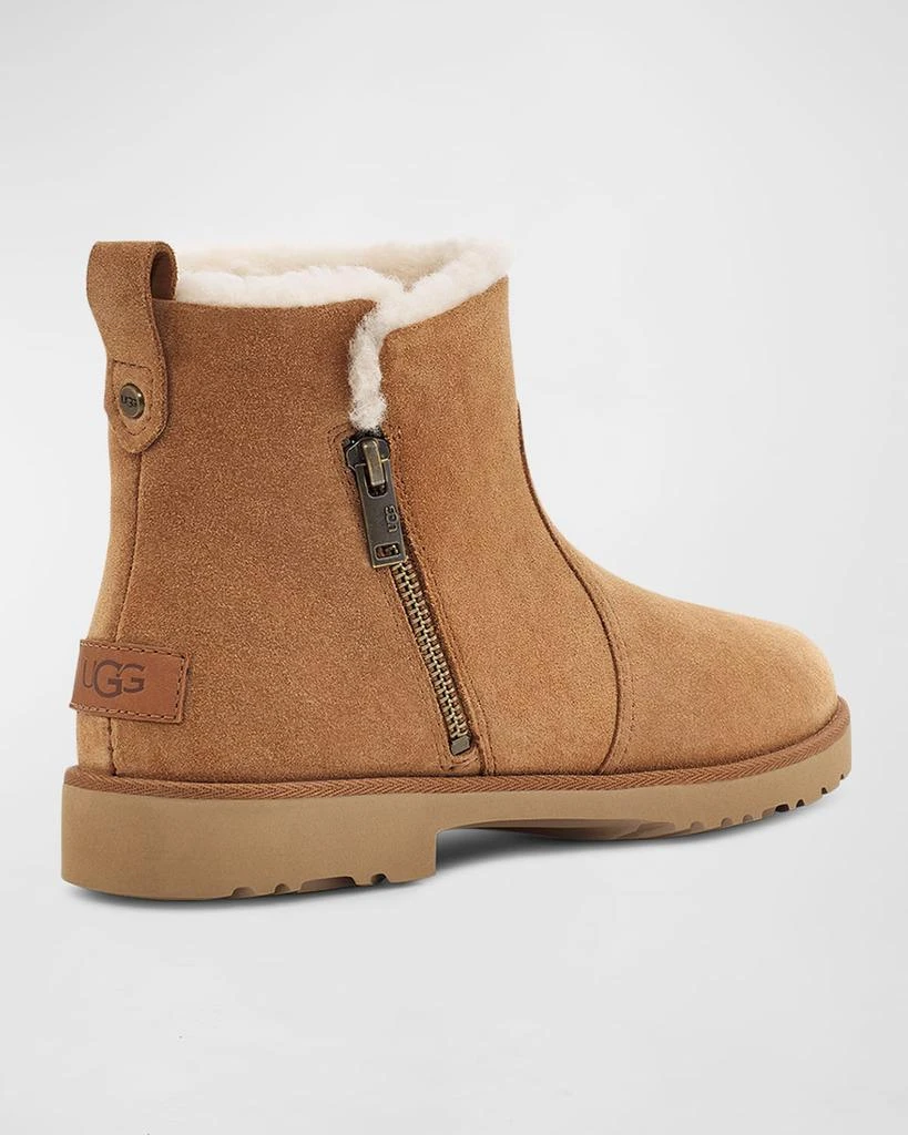 Romely Suede Zip Booties 商品