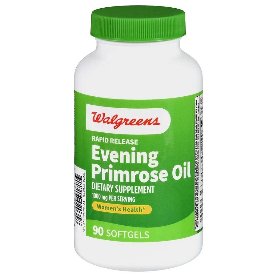 商品Walgreens|Rapid Release Evening Primrose 1000 mg Softgels,价格¥104,第1张图片
