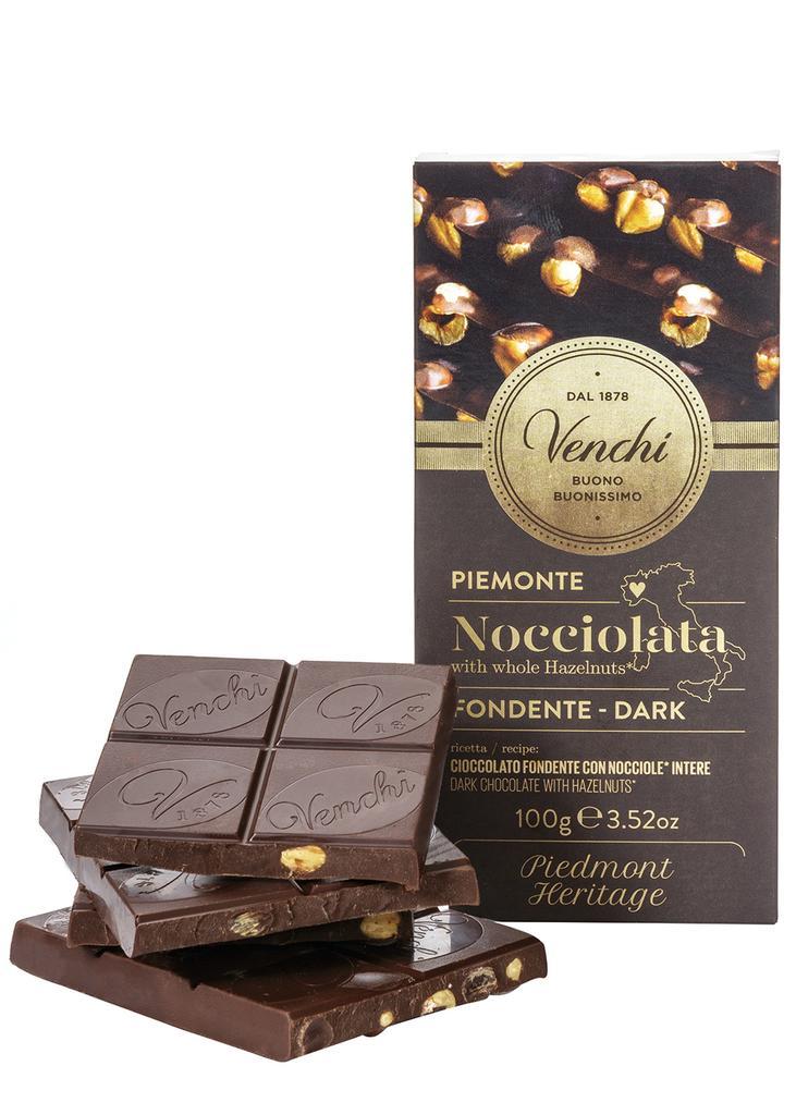 商品Venchi|56% Dark Chocolate Hazelnut Bar 100g,价格¥58,第1张图片