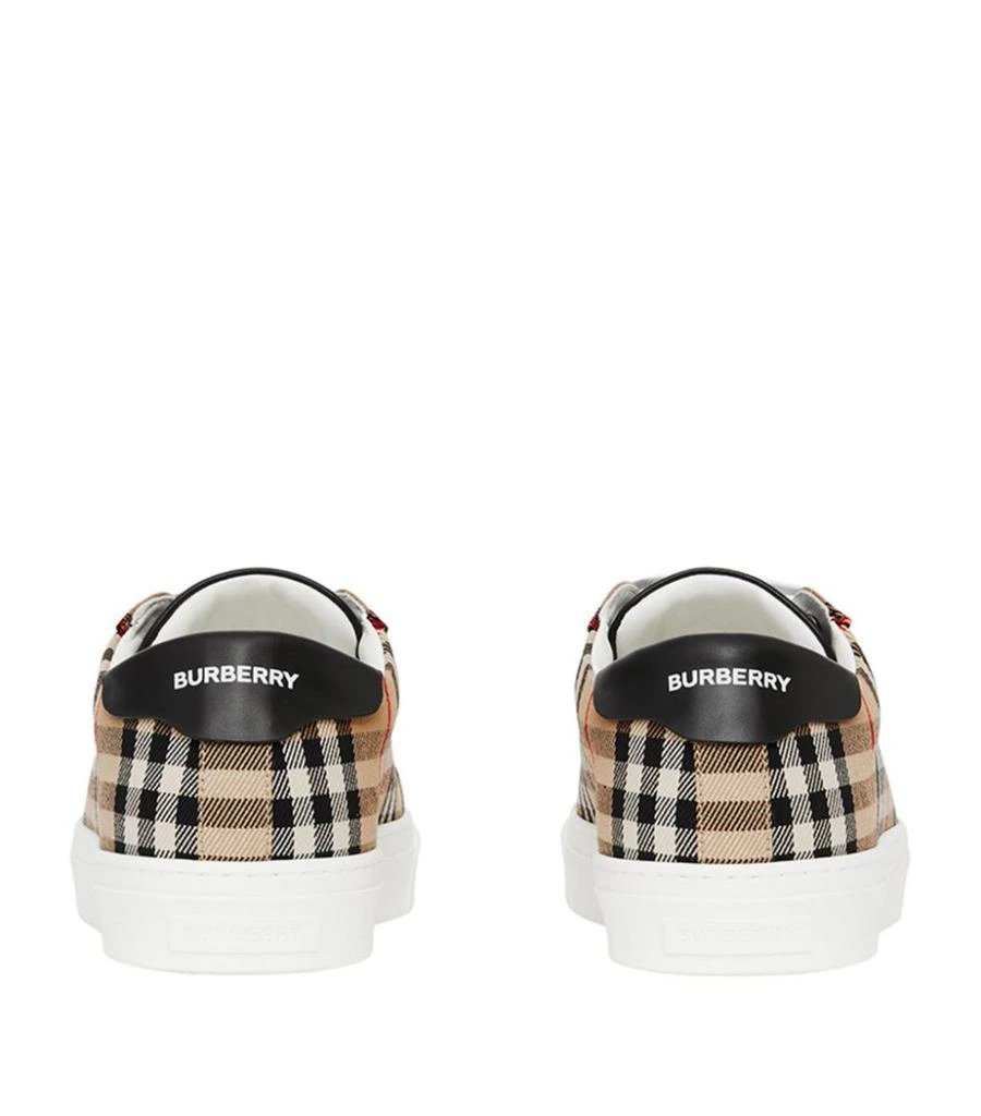 商品Burberry|Vintage Check Low-Top Sneakers,价格¥5130,第3张图片详细描述