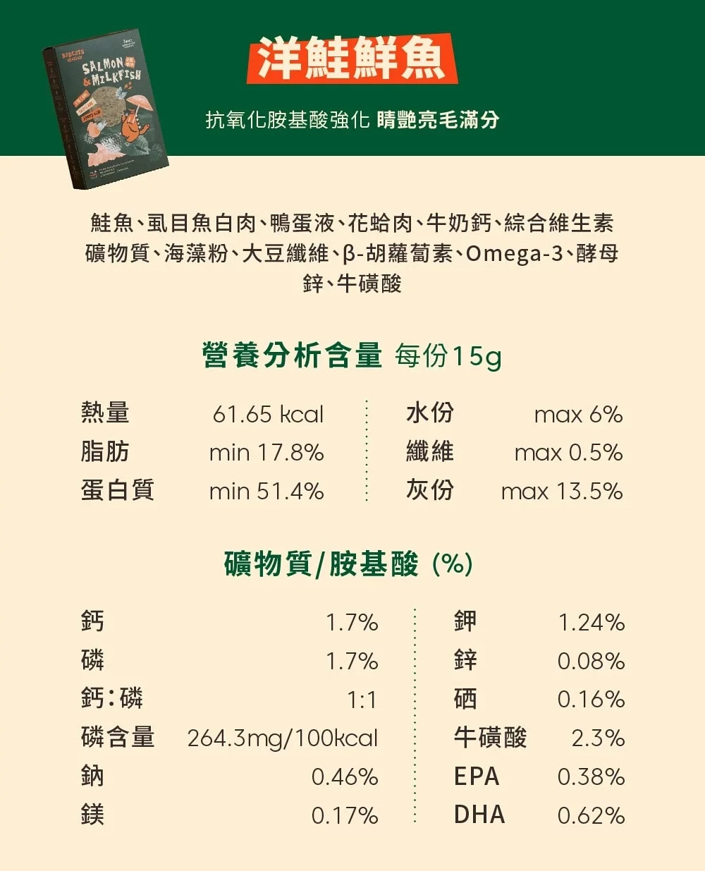 主食肉灌饼_洋鲑鲜鱼（喵适用）|Main Meal Series 商品