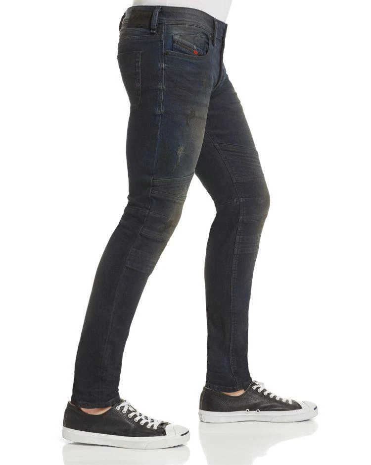 商品Diesel|Diesel Fourk Slim Fit Jeans in Dark Indigo,价格¥1262,第3张图片详细描述