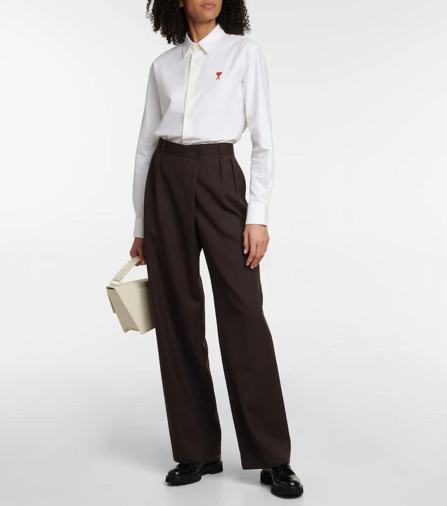 商品AMI|Ami de Cœur cotton shirt,价格¥1682,第2张图片详细描述