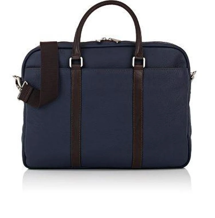 商品Barneys New York|Contrast-Trim Briefcase 公文包,价格¥2675,第1张图片