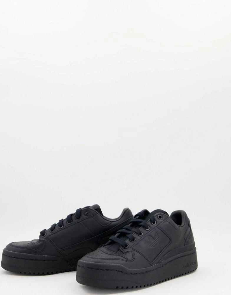 商品Adidas|adidas Originals Forum Bold trainers in triple black,价格¥822,第1张图片