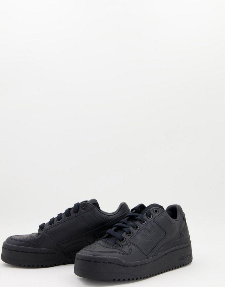 商品Adidas|adidas Originals Forum Bold trainers in triple black,价格¥475-¥837,第1张图片