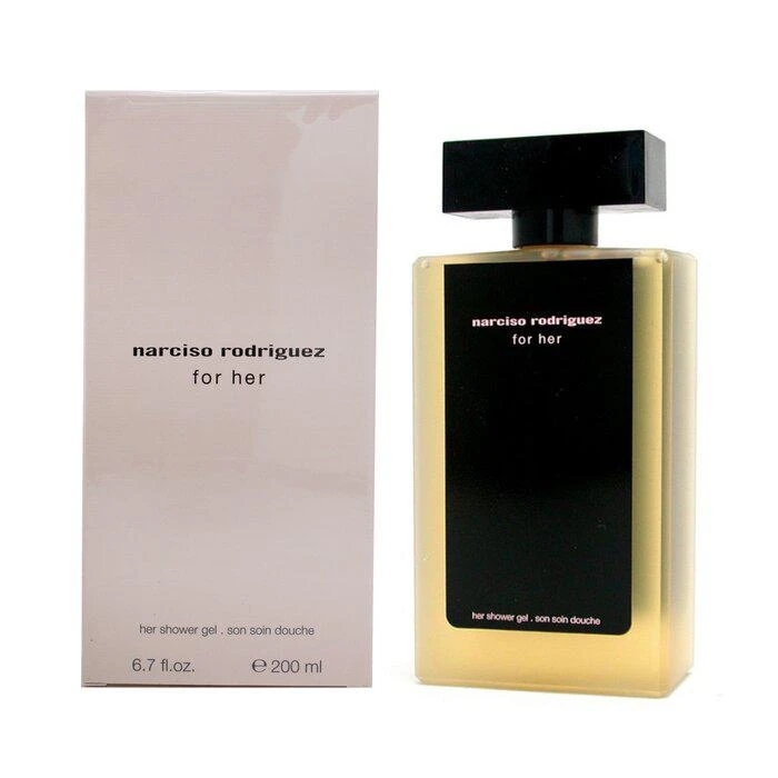 商品Narciso Rodriguez|纳茜素 (纳西索·罗德里格斯) 纳茜素女士沐浴者哩 200ml/6.7oz,价格¥254,第2张图片详细描述